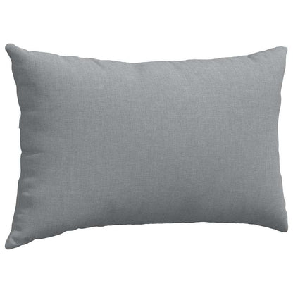 Cuscini da Divano 2 pcs Grigio chiaro 50 x 30 cm Tessuto | homemem39