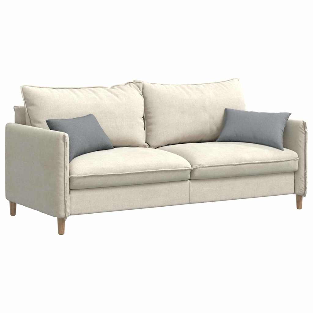 Cuscini da Divano 2 pcs Grigio chiaro 50 x 30 cm Tessuto | homemem39