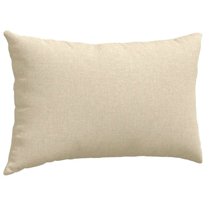 Cuscini da Divano 2 pcs Crema 50 x 30 cm Tessuto | homemem39