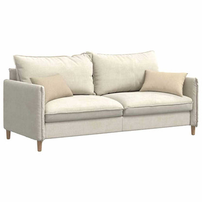 Cuscini da Divano 2 pcs Crema 50 x 30 cm Tessuto | homemem39