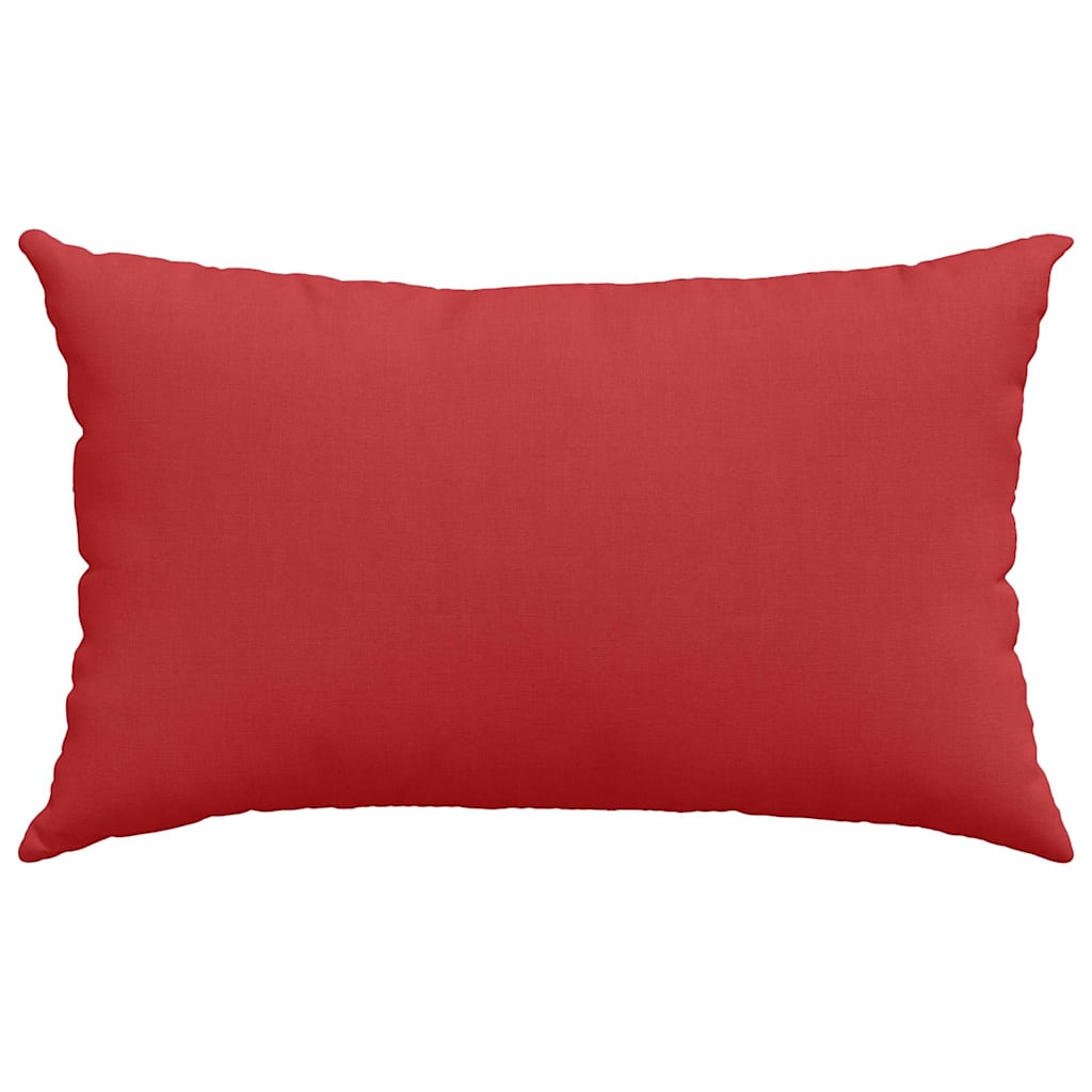 Cuscini da Divano 2 pcs Rosso 50 x 30 cm Tessuto
