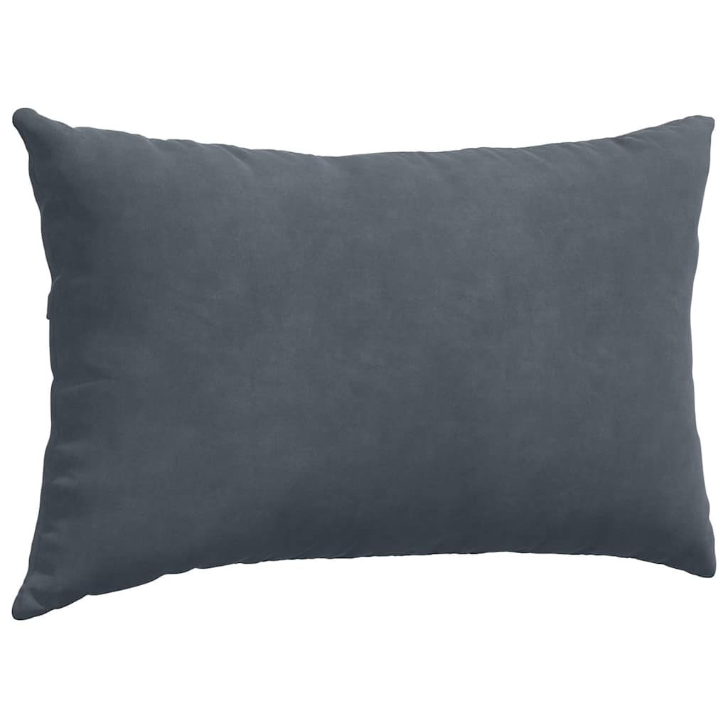 Cuscini da Divano 2 pcs Grigio scuro 50 x 30 cm | homemem39