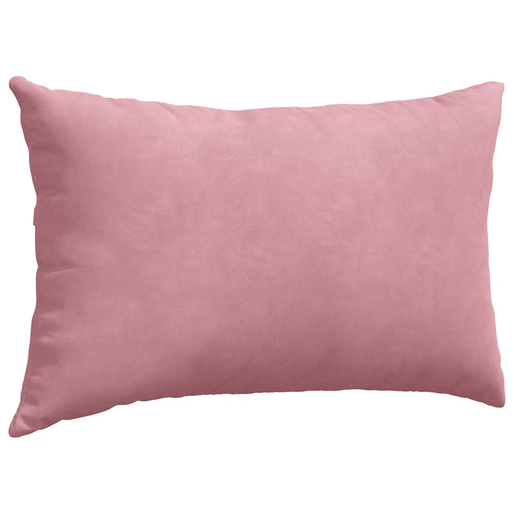 Cuscini da Divano 2 pcs Rosa 50 x 30 cm Tessuto in Cords | homemem39