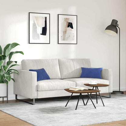 Cuscini da Divano 2 pcs Blu Polizia 50 x 30 cm Tessuto in Cords | homemem39
