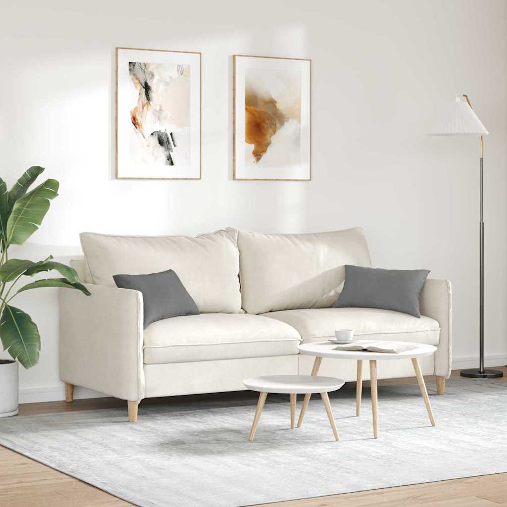 Cuscini da Divano 2 pcs Grigio scuro 50 x 30 cm Tessuto | homemem39