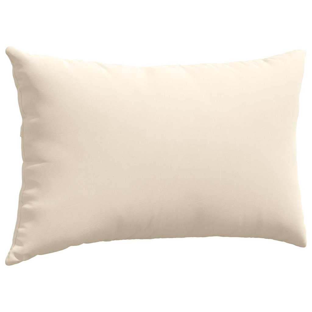 Cuscini da Divano 2 pcs Beige 50 x 30 cm Tessuto | homemem39