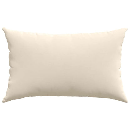 Cuscini da Divano 2 pcs Beige 50 x 30 cm Tessuto | homemem39