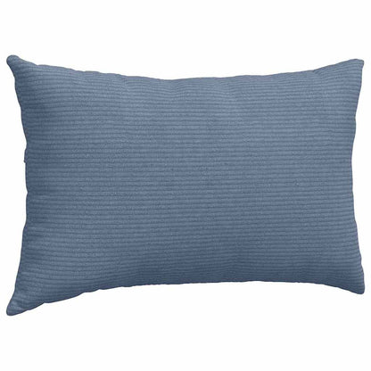 Cuscini da Divano 2 pcs Blu 50 x 30 cm Tessuto in Cords | homemem39