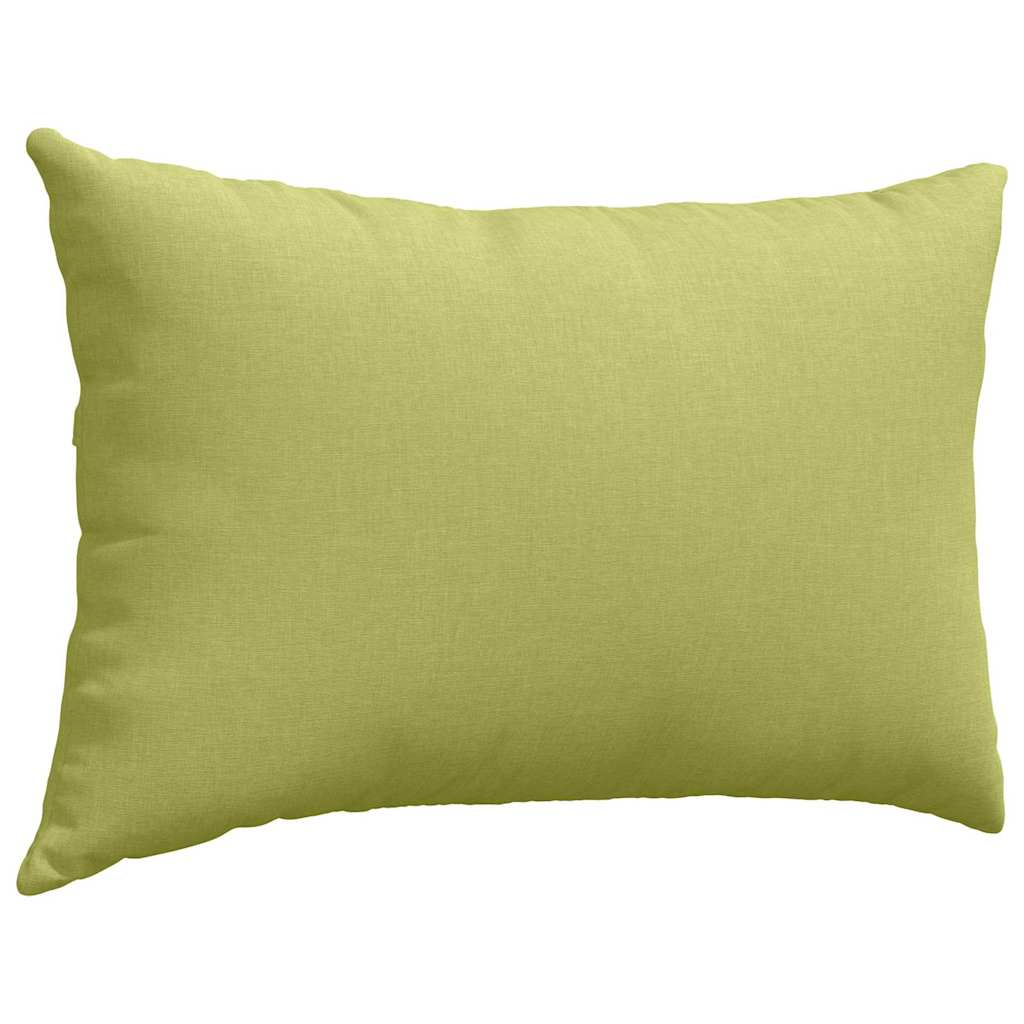 Cuscini da Divano 2 pcs Verde chiaro 60 x 40 cm Tessuto | homemem39