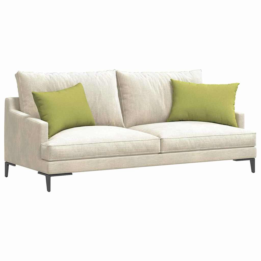 Cuscini da Divano 2 pcs Verde chiaro 60 x 40 cm Tessuto | homemem39
