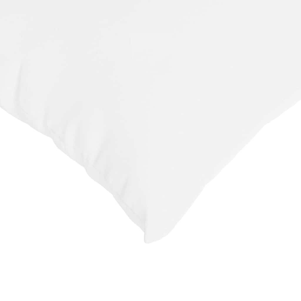 Cuscini da Divano 2 pcs Bianco 60 x 40 cm Tessuto | homemem39