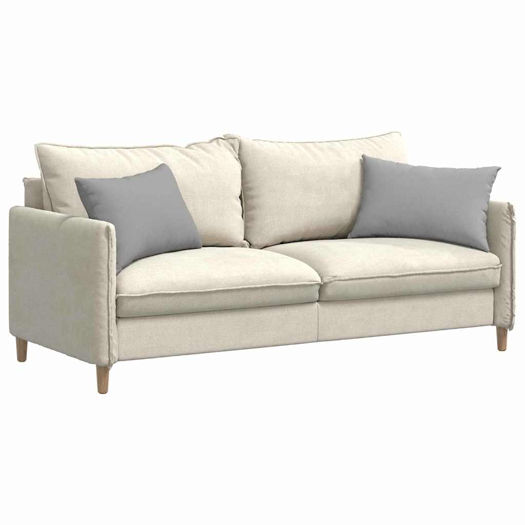Cuscini da Divano 2 pcs Grigio Nuvola 60 x 40 cm Tessuto | homemem39