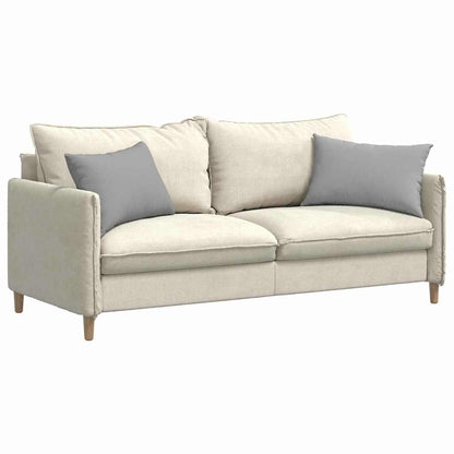 Cuscini da Divano 2 pcs Grigio Nuvola 60 x 40 cm Tessuto | homemem39