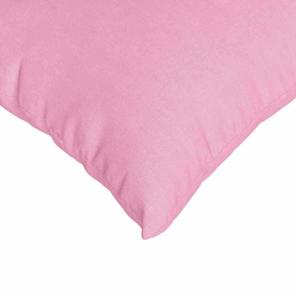 Cuscini da Divano 2 pcs Rosa 60 x 40 cm Tessuto | homemem39