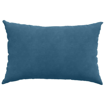 Cuscini da Divano 2 pcs Blu 60 x 40 cm Tessuto in Cords | homemem39