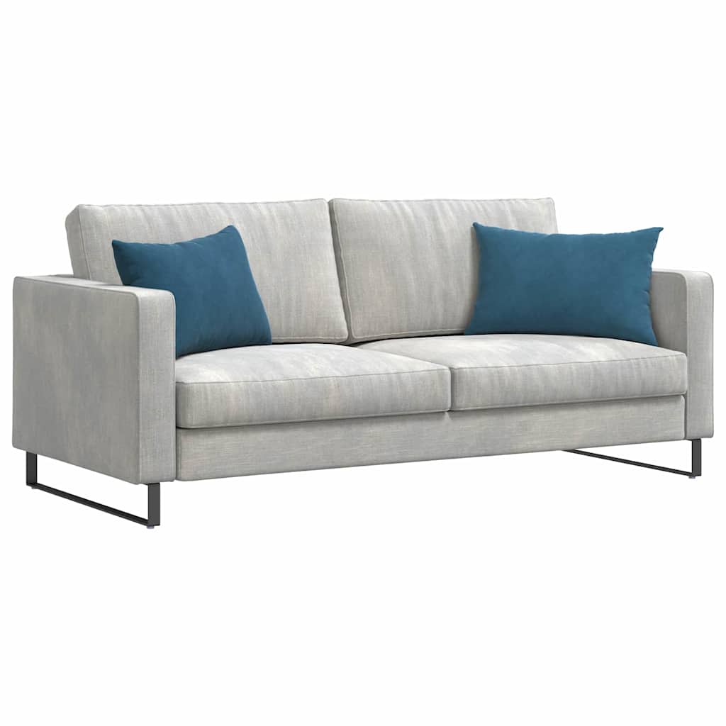 Cuscini da Divano 2 pcs Blu 60 x 40 cm Tessuto in Cords | homemem39