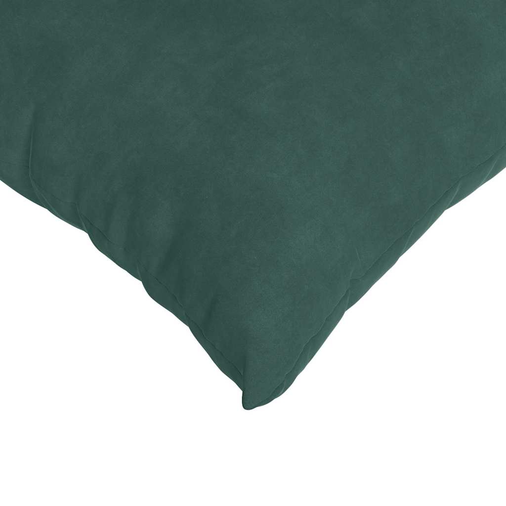 Cuscini da Divano 2 pcs Verde scuro 60 x 40 cm Tessuto in Cords | homemem39