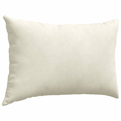 Cuscini da Divano 2 pcs Crema 60 x 40 cm Tessuto in Cords | homemem39