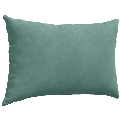Cuscini da Divano 2 pcs Verde Mare 60 x 40 cm Tessuto in Cords | homemem39