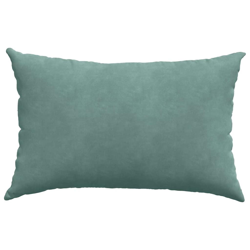 Cuscini da Divano 2 pcs Verde Mare 60 x 40 cm Tessuto in Cords | homemem39
