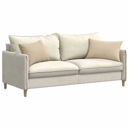 Cuscini da Divano 2 pcs Crema 60 x 40 cm Tessuto | homemem39
