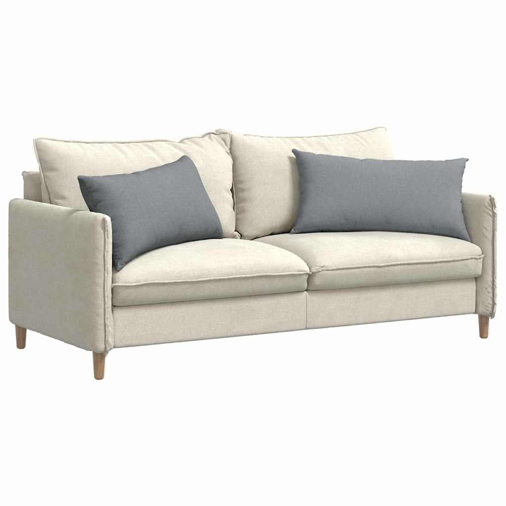 Cuscini da Divano 2 pcs Grigio chiaro 80 x 40 cm Tessuto | homemem39