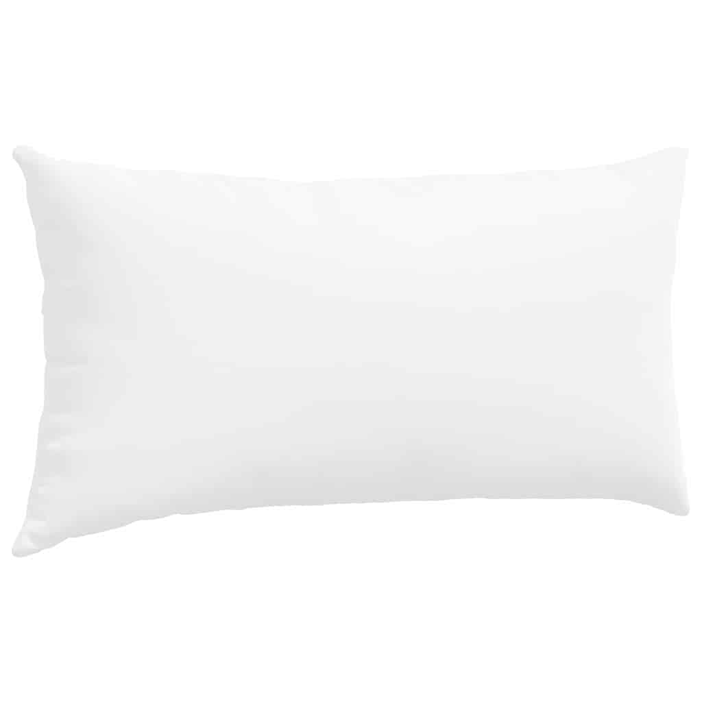 Cuscini da Divano 2 pcs Bianco 80 x 40 cm Tessuto | homemem39