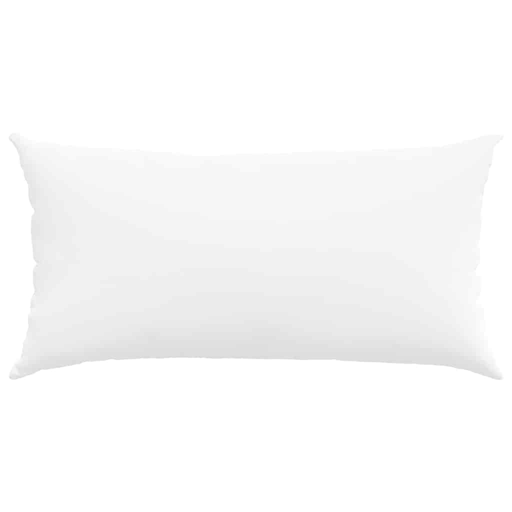 Cuscini da Divano 2 pcs Bianco 80 x 40 cm Tessuto | homemem39