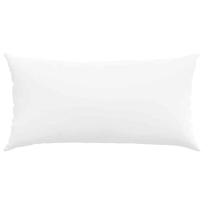 Cuscini da Divano 2 pcs Bianco 80 x 40 cm Tessuto | homemem39
