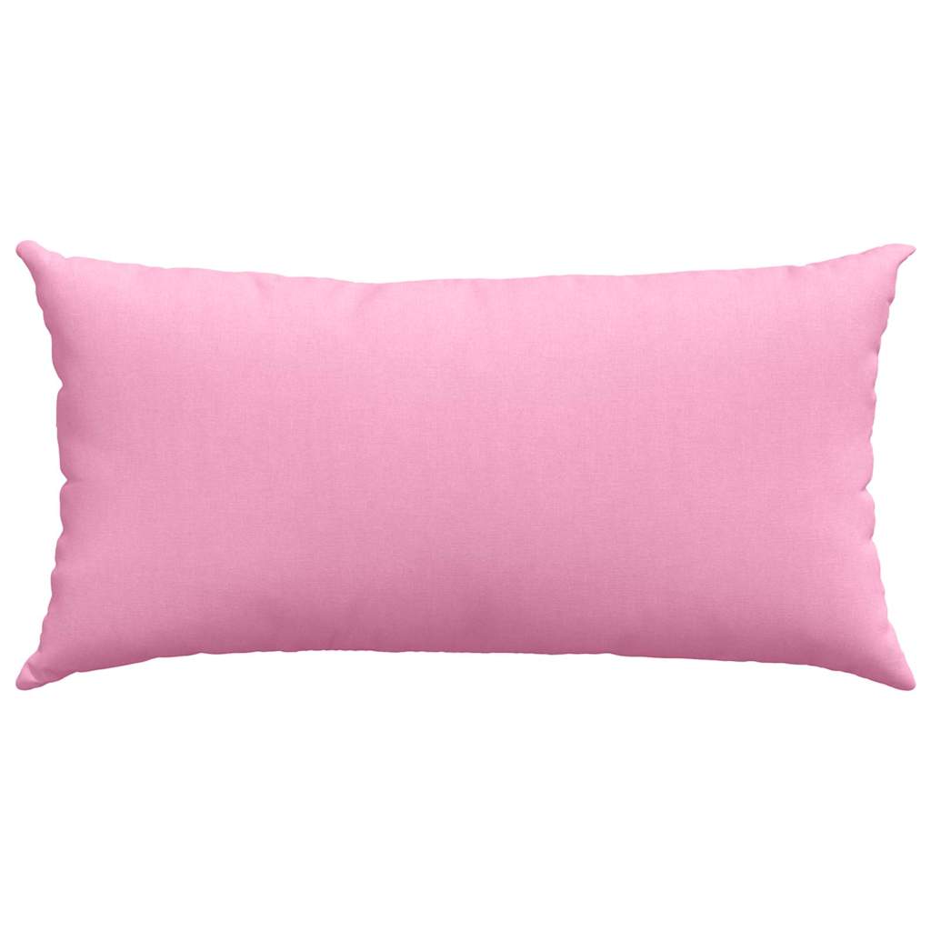 Cuscini da Divano 2 pcs Rosa 80 x 40 cm Tessuto | homemem39