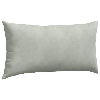 Cuscini da Divano 2 pcs Grigio chiaro 80 x 40 cm
