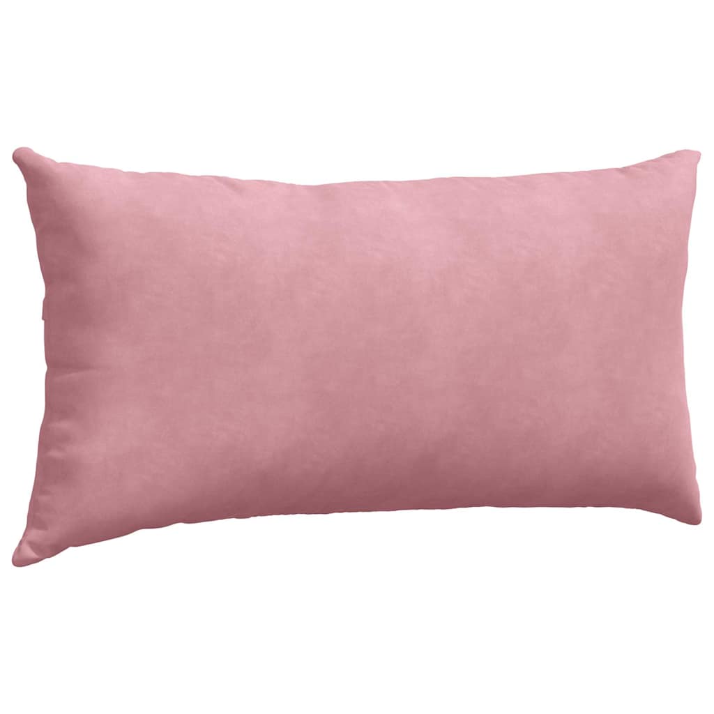 Cuscini da Divano 2 pcs Rosa 80 x 40 cm Tessuto in Cords | homemem39