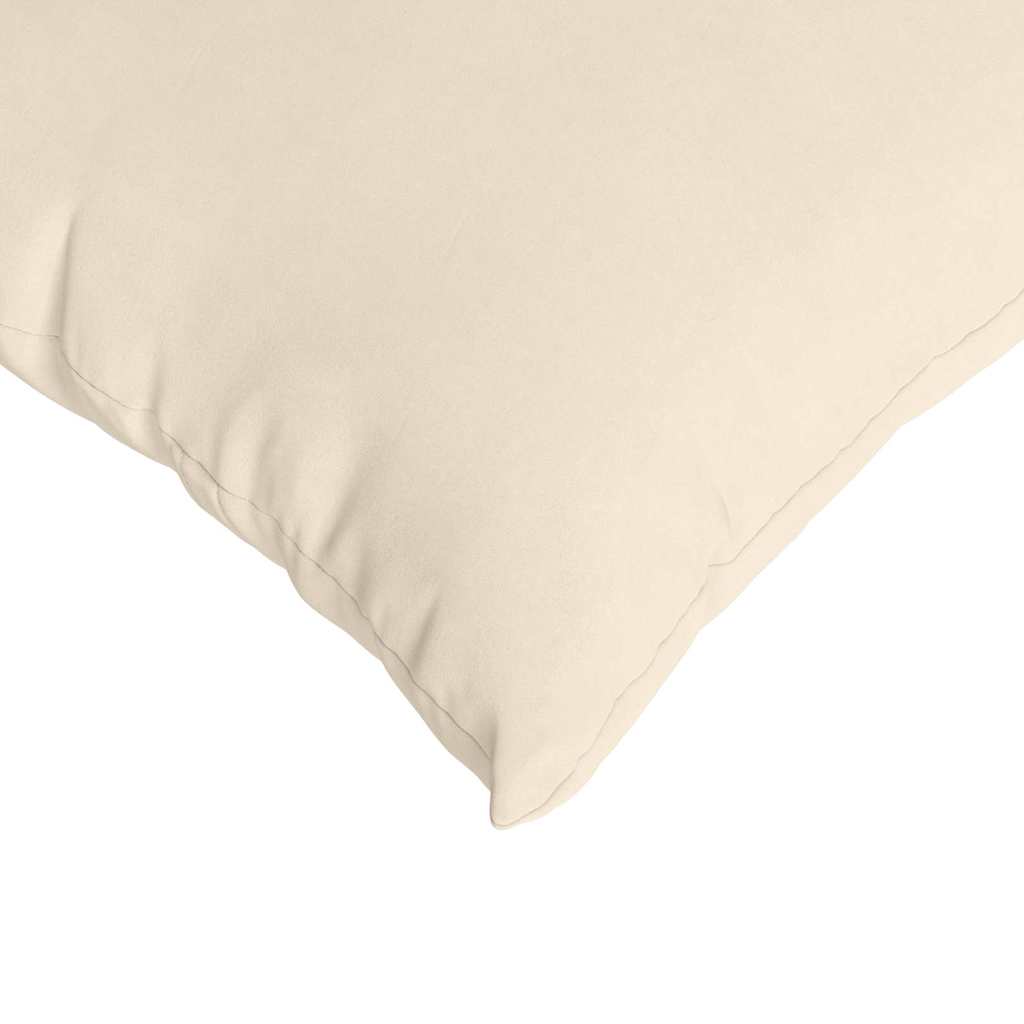 Cuscini da Divano 2 pcs Beige 80 x 40 cm Tessuto | homemem39