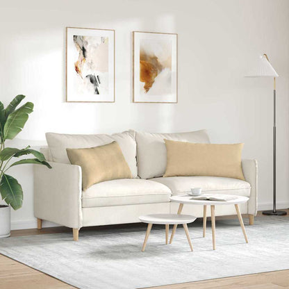 Cuscini da Divano 2 pcs Grigio Verde 80 x 40 cm | homemem39