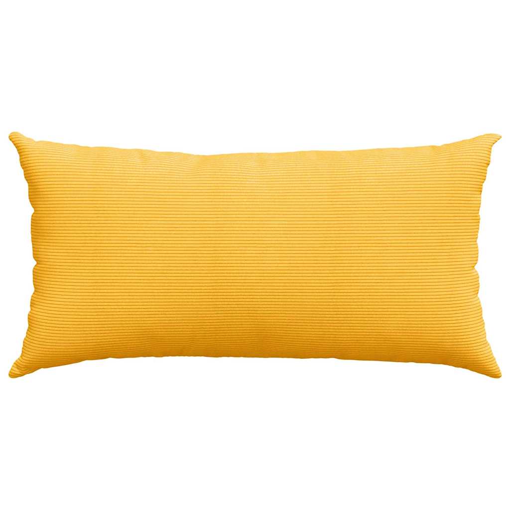 Cuscini da Divano 2 pcs Giallo Chiaro 80 x 40 cm | homemem39
