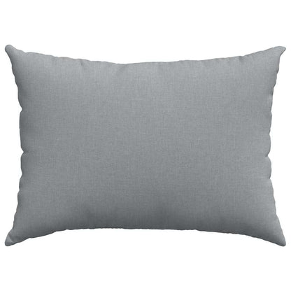 Cuscini da Divano 2 pcs Grigio chiaro 70 x 50 cm Tessuto | homemem39