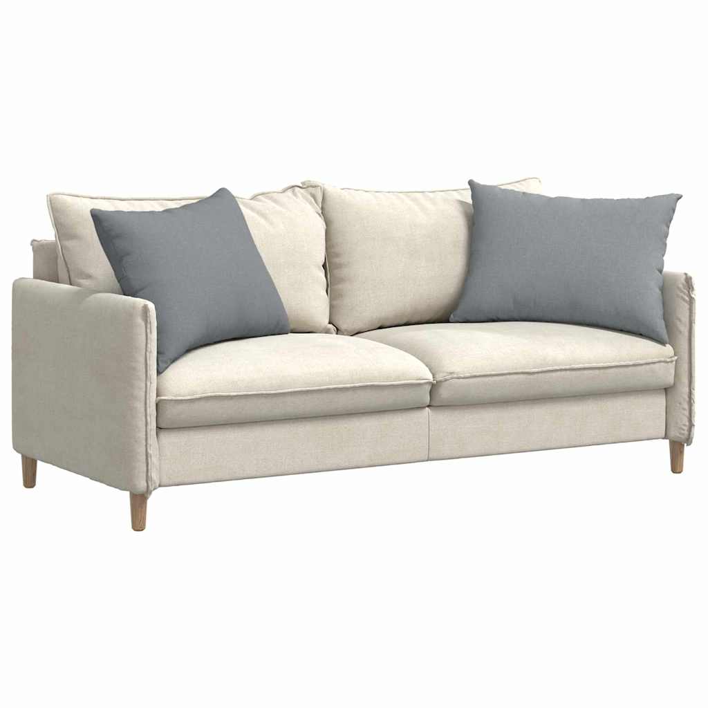 Cuscini da Divano 2 pcs Grigio chiaro 70 x 50 cm Tessuto | homemem39