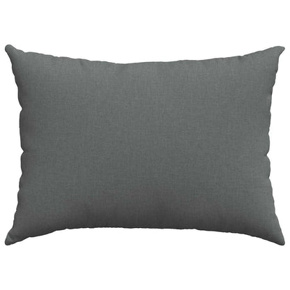 Cuscini da Divano 2 pcs Grigio scuro 70 x 50 cm Tessuto | homemem39