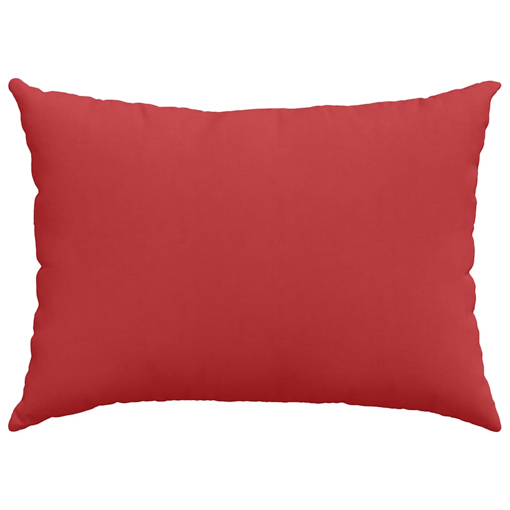 Cuscini da Divano 2 pcs Rosso 70 x 50 cm Tessuto | homemem39