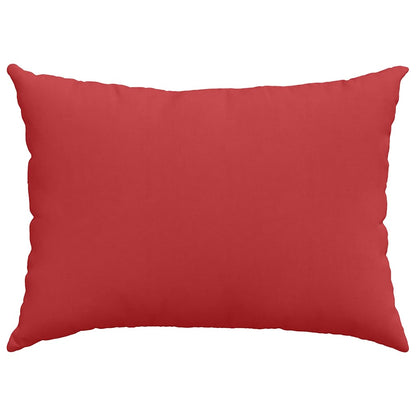 Cuscini da Divano 2 pcs Rosso 70 x 50 cm Tessuto | homemem39