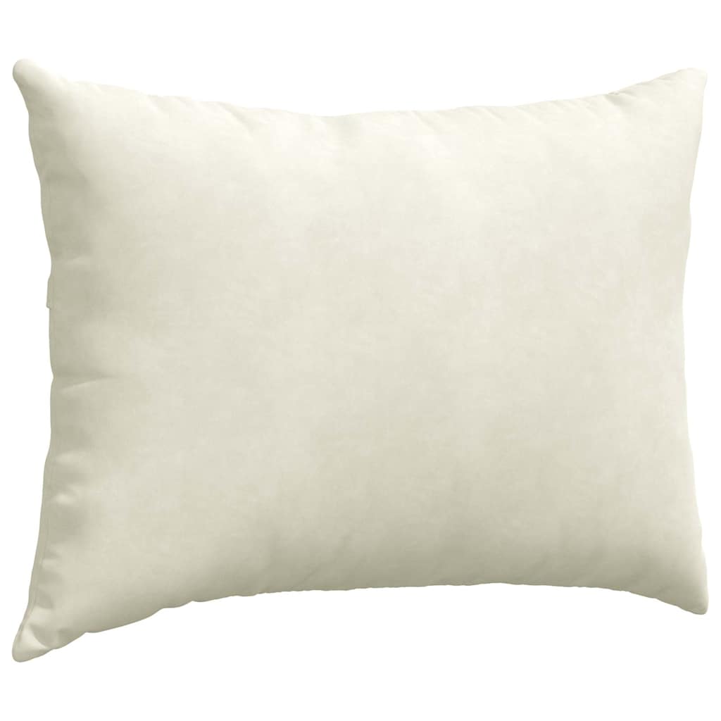 Cuscini da Divano 2 pcs Crema 70 x 50 cm Tessuto in Cords | homemem39