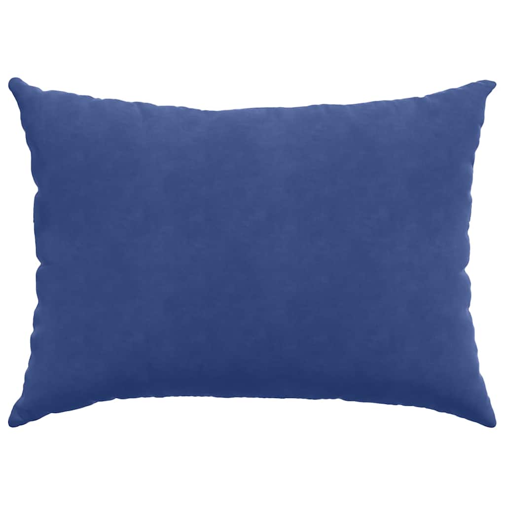 Cuscini da Divano 2 pcs Blu Polizia 70 x 50 cm Tessuto in Cords | homemem39