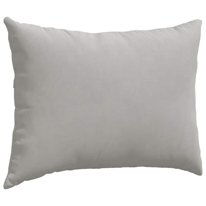 Cuscini da Divano 2 pcs Grigio chiaro 70 x 50 cm Tessuto | homemem39