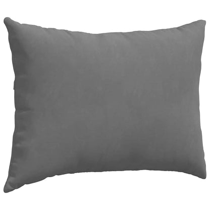 Cuscini da Divano 2 pcs Grigio scuro 70 x 50 cm Tessuto | homemem39