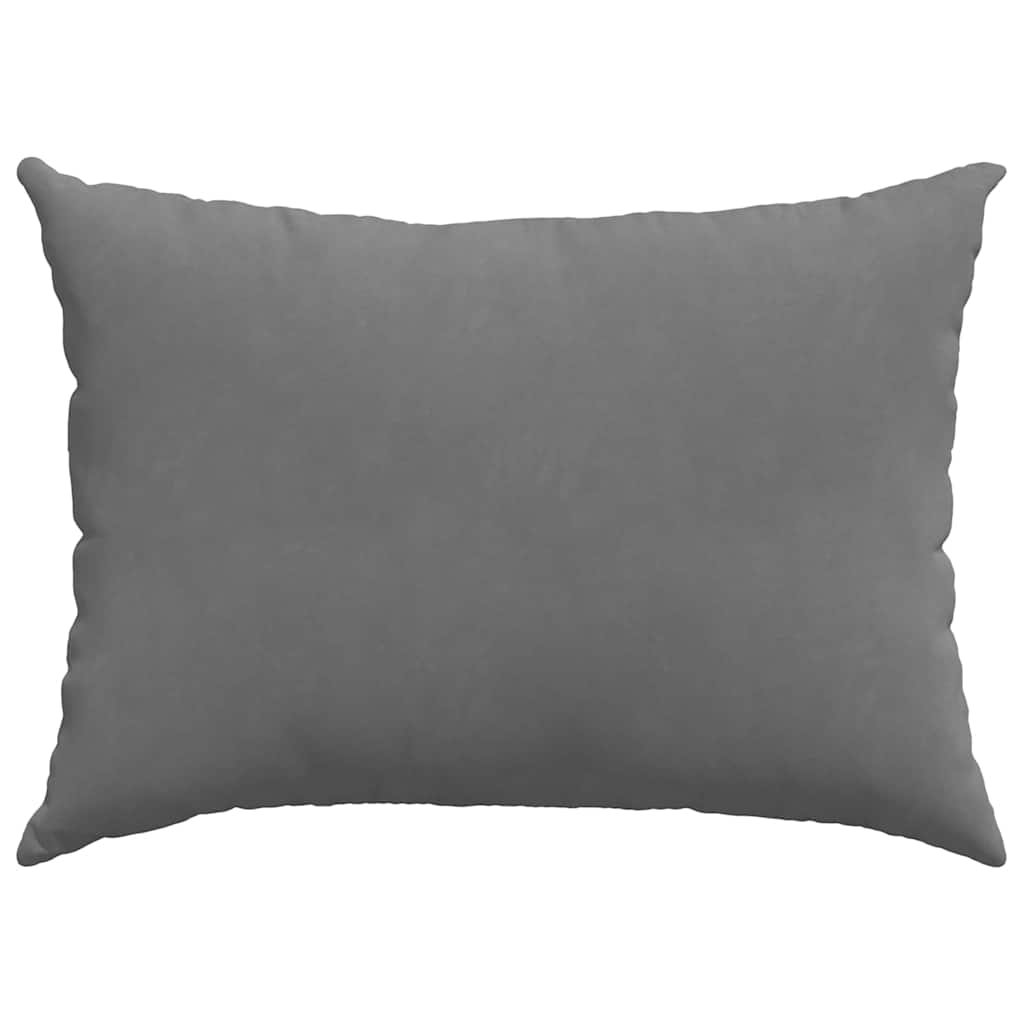 Cuscini da Divano 2 pcs Grigio scuro 70 x 50 cm Tessuto | homemem39