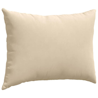 Cuscini da Divano 2 pcs Crema 70 x 50 cm Tessuto | homemem39