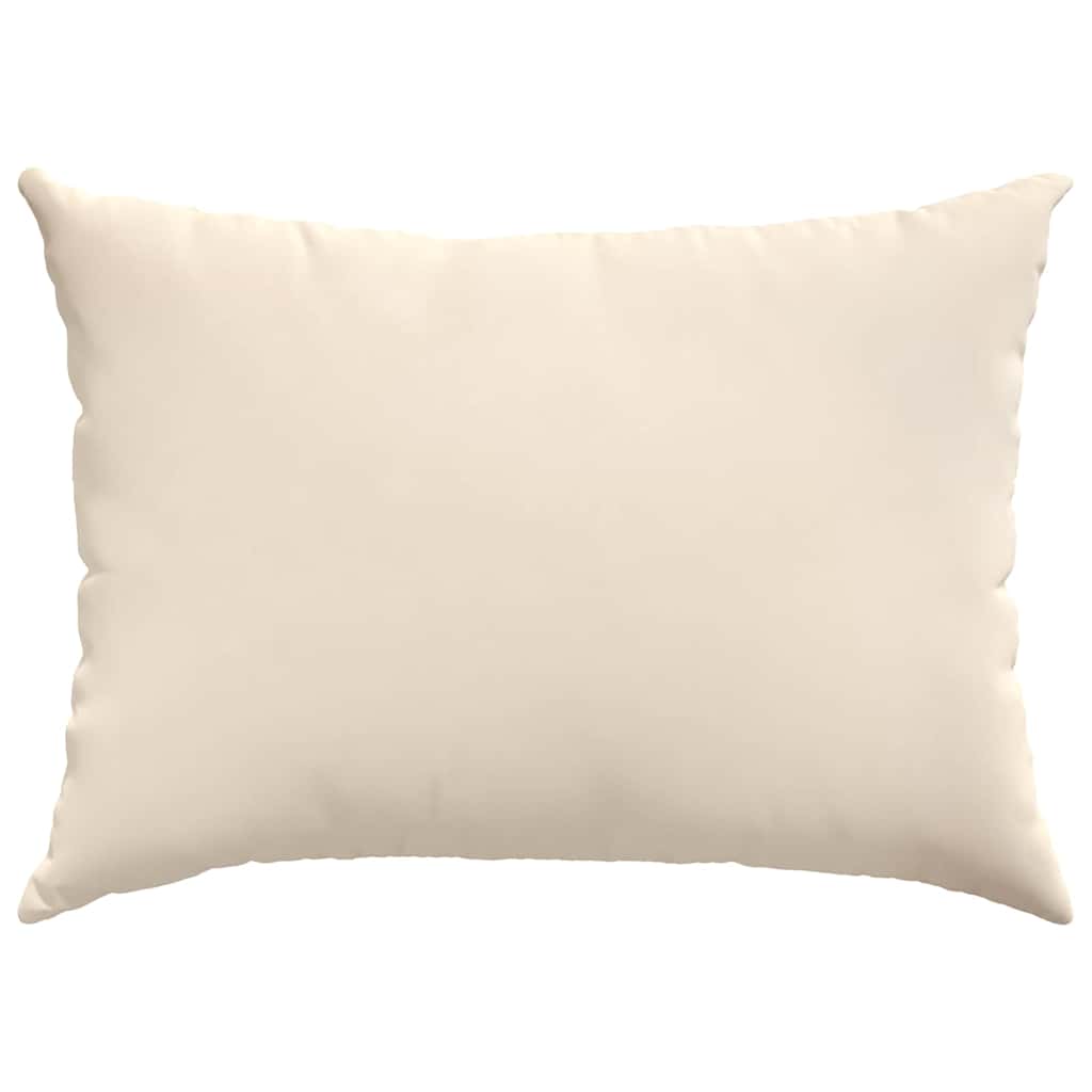 Cuscini da Divano 2 pcs Beige 70 x 50 cm Tessuto | homemem39