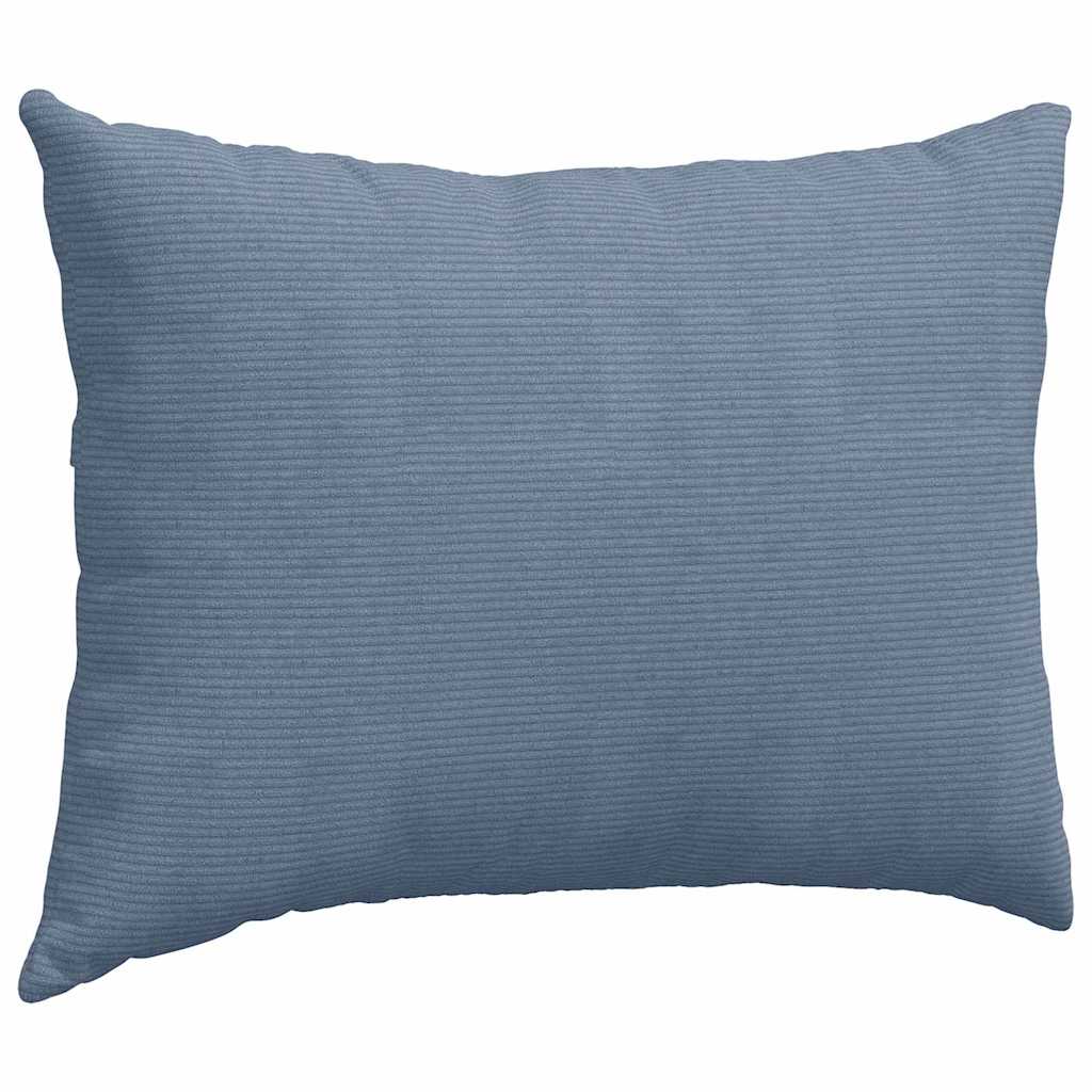 Cuscini da Divano 2 pcs Blu 70 x 50 cm Tessuto in Cords | homemem39