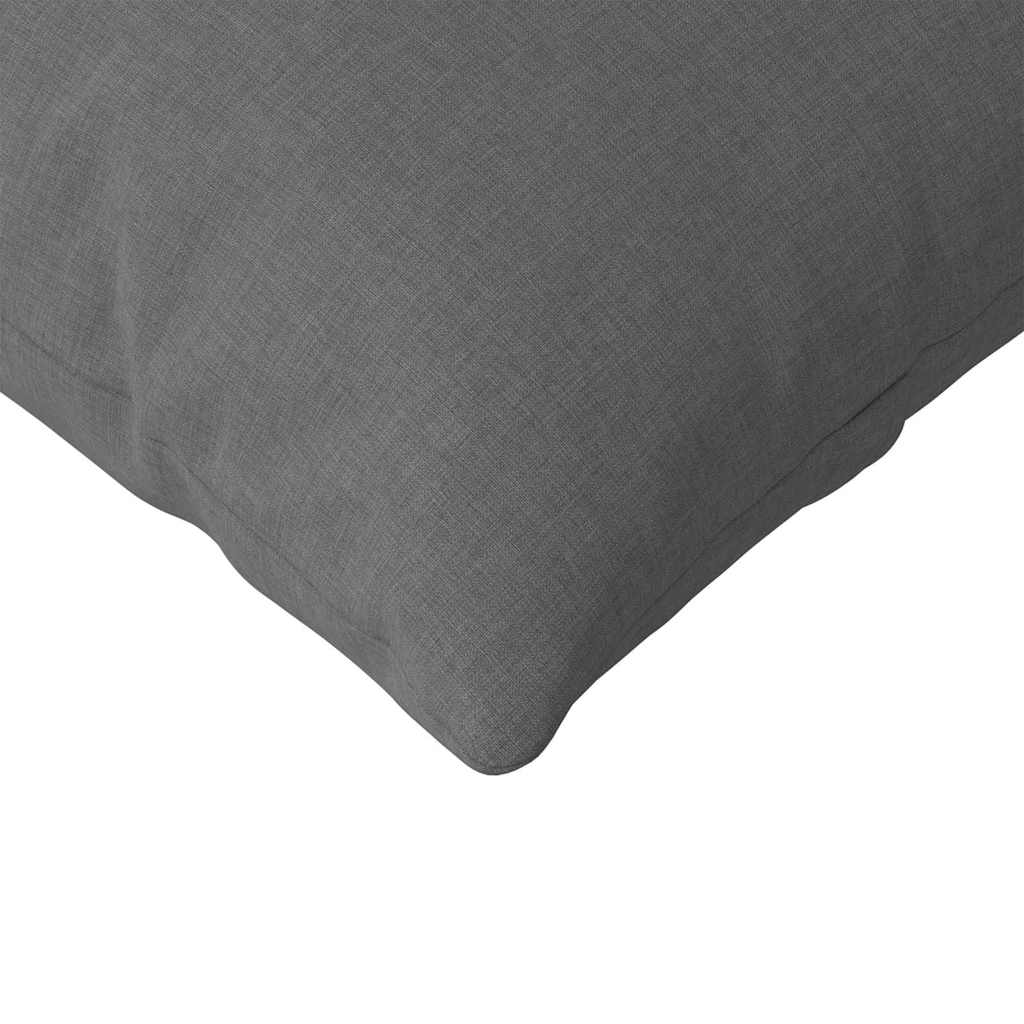 Cuscini da Divano 2 pcs Grigio scuro 120 x 40 cm Tessuto | homemem39