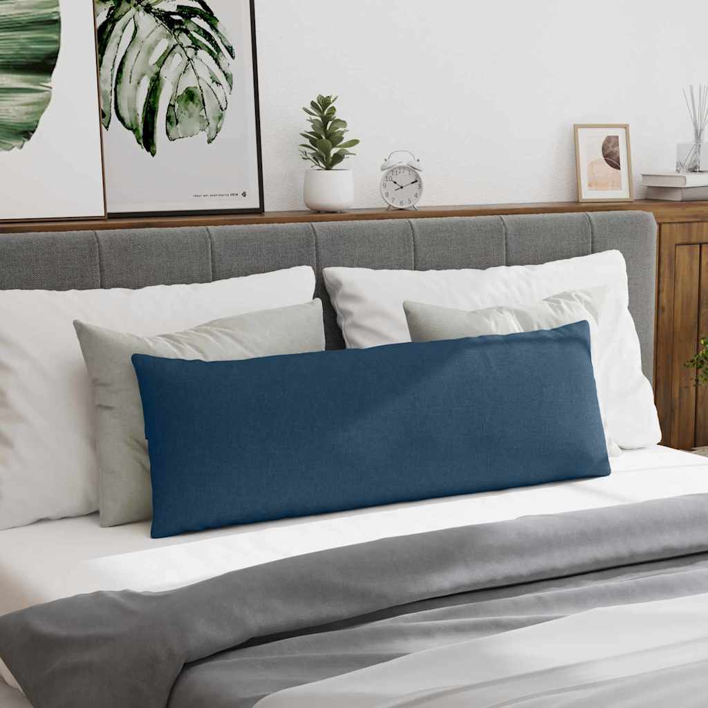 Cuscini da Divano 2 pcs Blu 120 x 40 cm Tessuto | homemem39